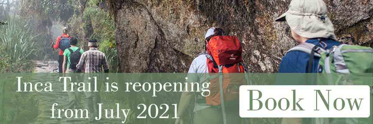 4 Day Inca Trail is reopening on July