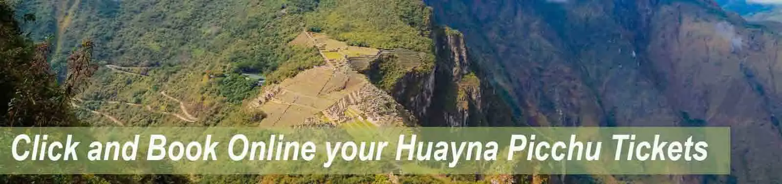 Book Online the Huayna Picchu tickets