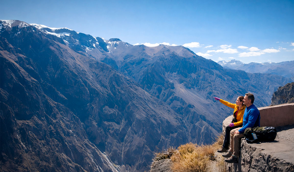 Deepest canyon in Peru