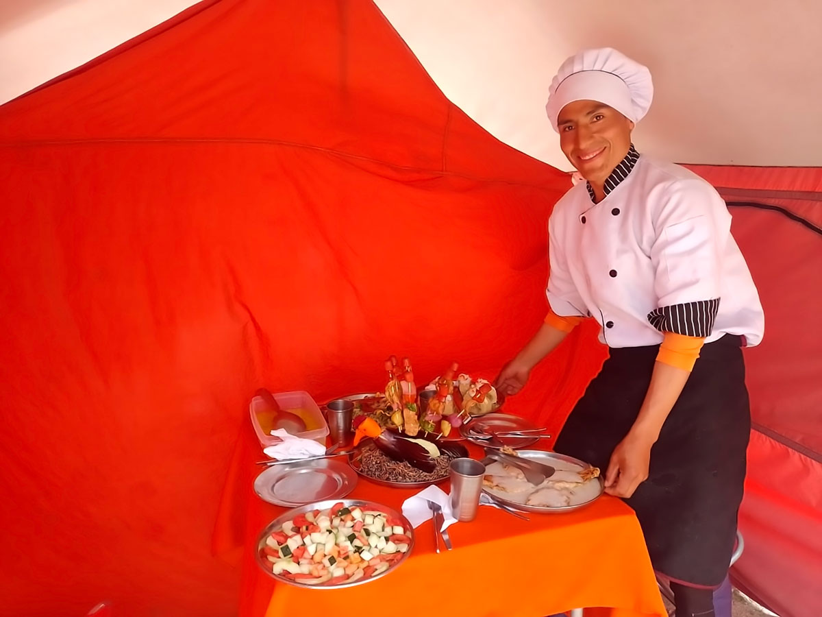 Inca Trail Machu: Dining Tents