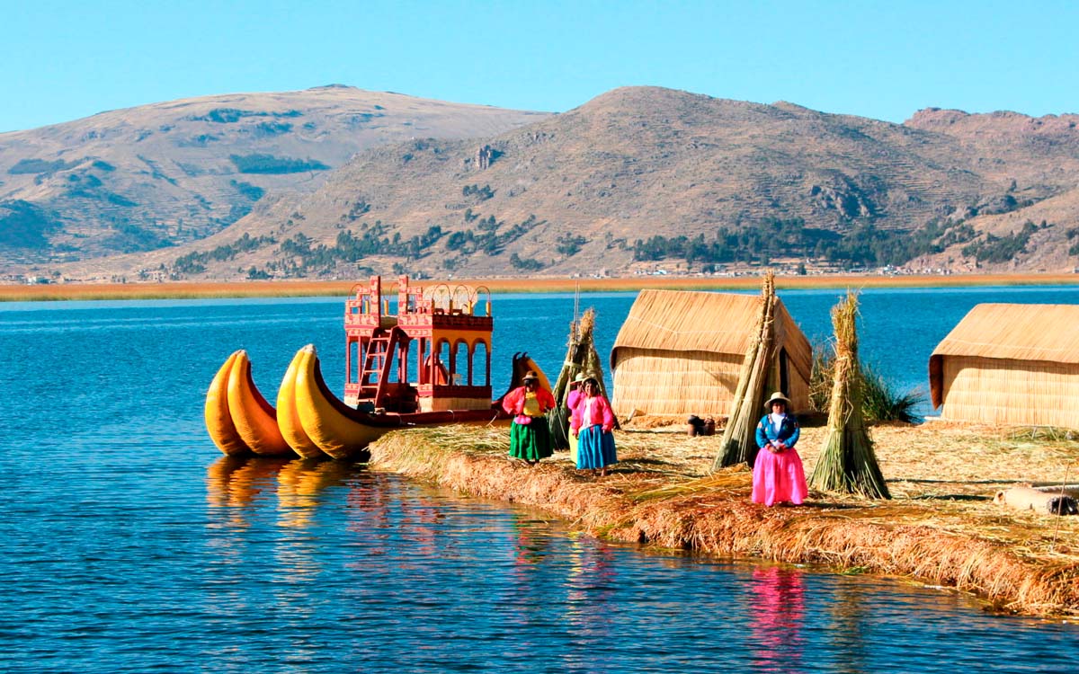 Lake Titicaca islands