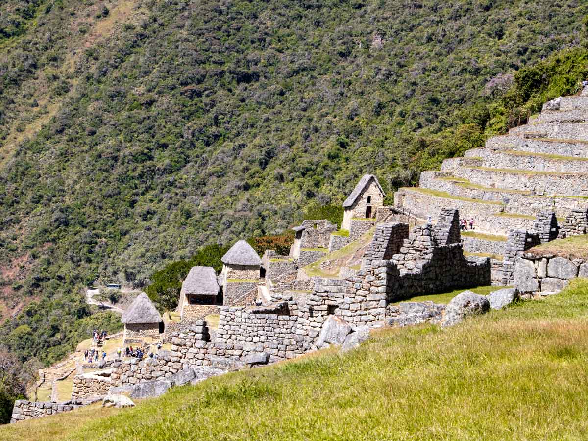 Machu Picchu on a sunny day