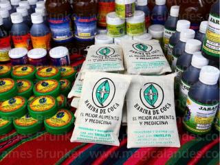How to handle coca leaf products and customs regulations?