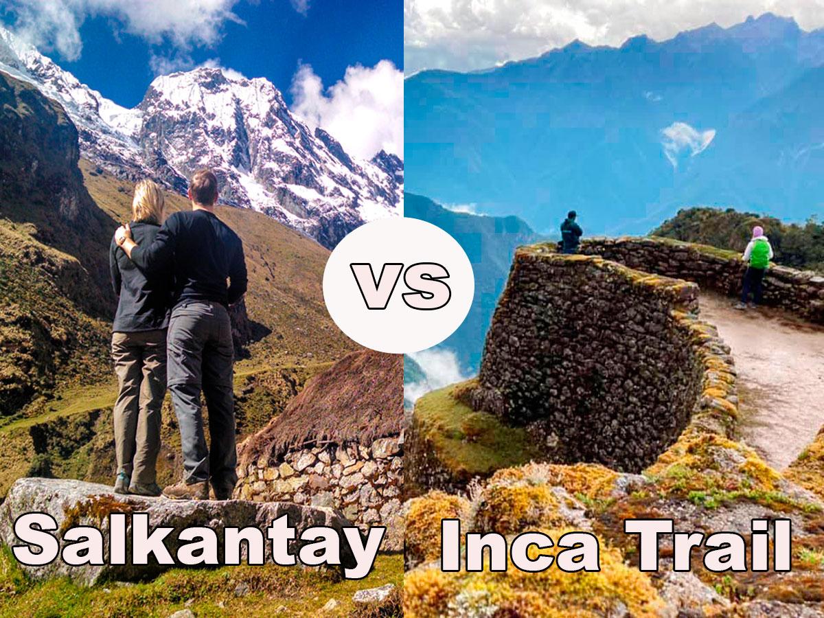 w trek vs inca trail difficulty