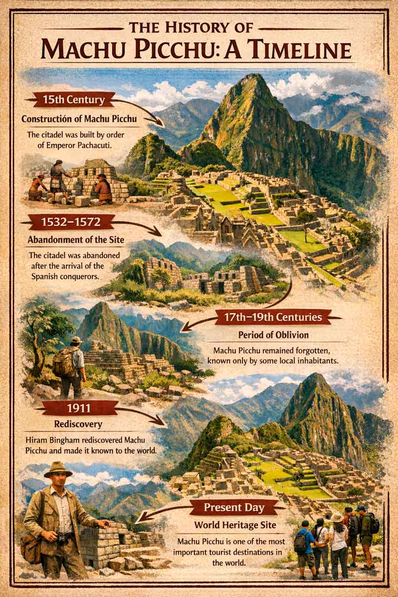 The History of Machu Picchu: A Quick Timeline