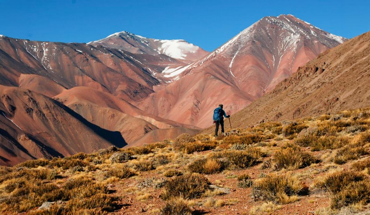 Trekking routes in Peru