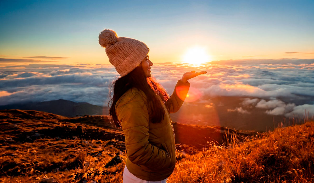 Tres Cruces viewpoint double sunrise Manu Peru